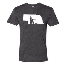 Load image into Gallery viewer, Ice Fishing Nebraska T-Shirt