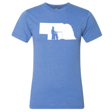 Load image into Gallery viewer, Ice Fishing Nebraska T-Shirt