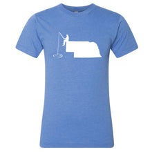Load image into Gallery viewer, Fishing Nebraska T-Shirt