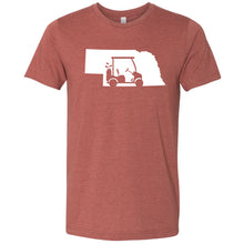 Load image into Gallery viewer, Golf Cart Nebraska T-Shirt