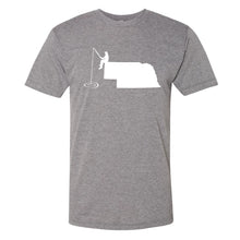 Load image into Gallery viewer, Fishing Nebraska T-Shirt