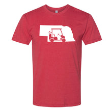 Load image into Gallery viewer, Golf Cart Nebraska T-Shirt