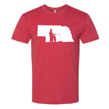 Load image into Gallery viewer, Ice Fishing Nebraska T-Shirt