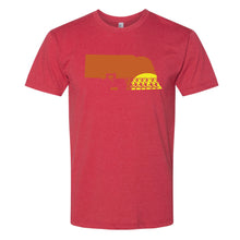Load image into Gallery viewer, Nebraska Tractor Sunset T-Shirt