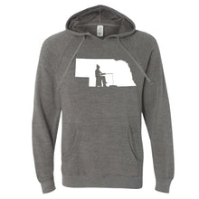 Load image into Gallery viewer, Ice Fishing Nebraska Hoodie