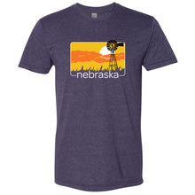 Load image into Gallery viewer, Nebraska Windmill Sunset T-Shirt