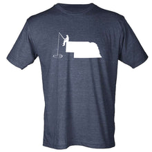 Load image into Gallery viewer, Fishing Nebraska T-Shirt