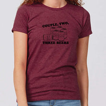 Load image into Gallery viewer, Couple, Two, Three Beers Nebraska Women's T-Shirt