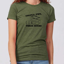 Load image into Gallery viewer, Couple, Two, Three Beers Nebraska Women's T-Shirt