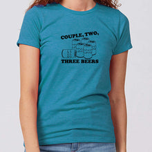Load image into Gallery viewer, Couple, Two, Three Beers Nebraska Women's T-Shirt