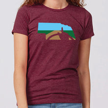 Load image into Gallery viewer, One Finger Wave Nebraska Women's T-Shirt