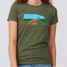 Load image into Gallery viewer, One Finger Wave Nebraska Women's T-Shirt