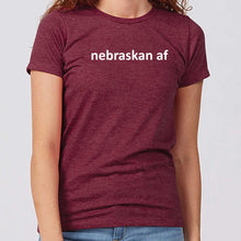 Load image into Gallery viewer, Nebraskan AF Women's T-Shirt
