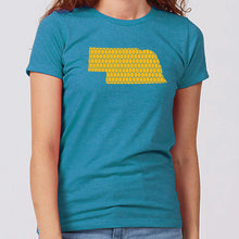 Load image into Gallery viewer, Nebraska Corn on the Cob Women's T-Shirt
