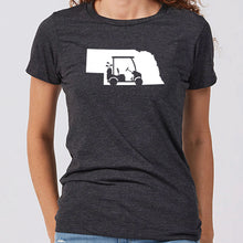Load image into Gallery viewer, Golf Cart Nebraska Women's T-Shirt