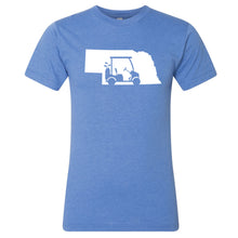 Load image into Gallery viewer, Golf Cart Nebraska T-Shirt
