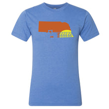 Load image into Gallery viewer, Nebraska Tractor Sunset T-Shirt
