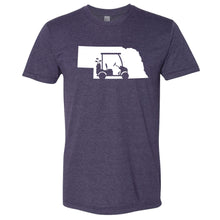 Load image into Gallery viewer, Golf Cart Nebraska T-Shirt
