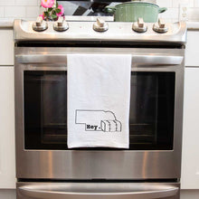 Load image into Gallery viewer, Hey. Nebraska Flour Sack Towel
