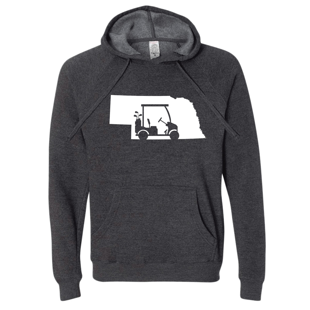 Golf Cart Nebraska Hoodie