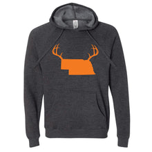 Load image into Gallery viewer, Antlers Nebraska Hoodie
