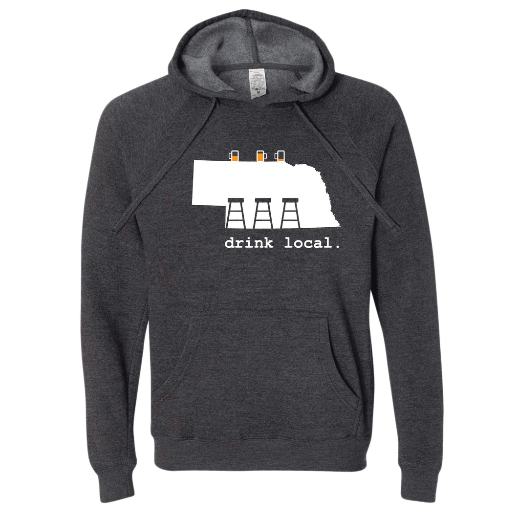 Drink Local Nebraska Hoodie