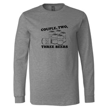 Load image into Gallery viewer, Couple, Two, Three Beers Nebraska Long Sleeve T-Shirt
