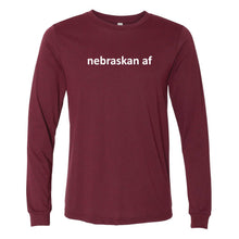 Load image into Gallery viewer, Nebraskan AF Long Sleeve T-Shirt
