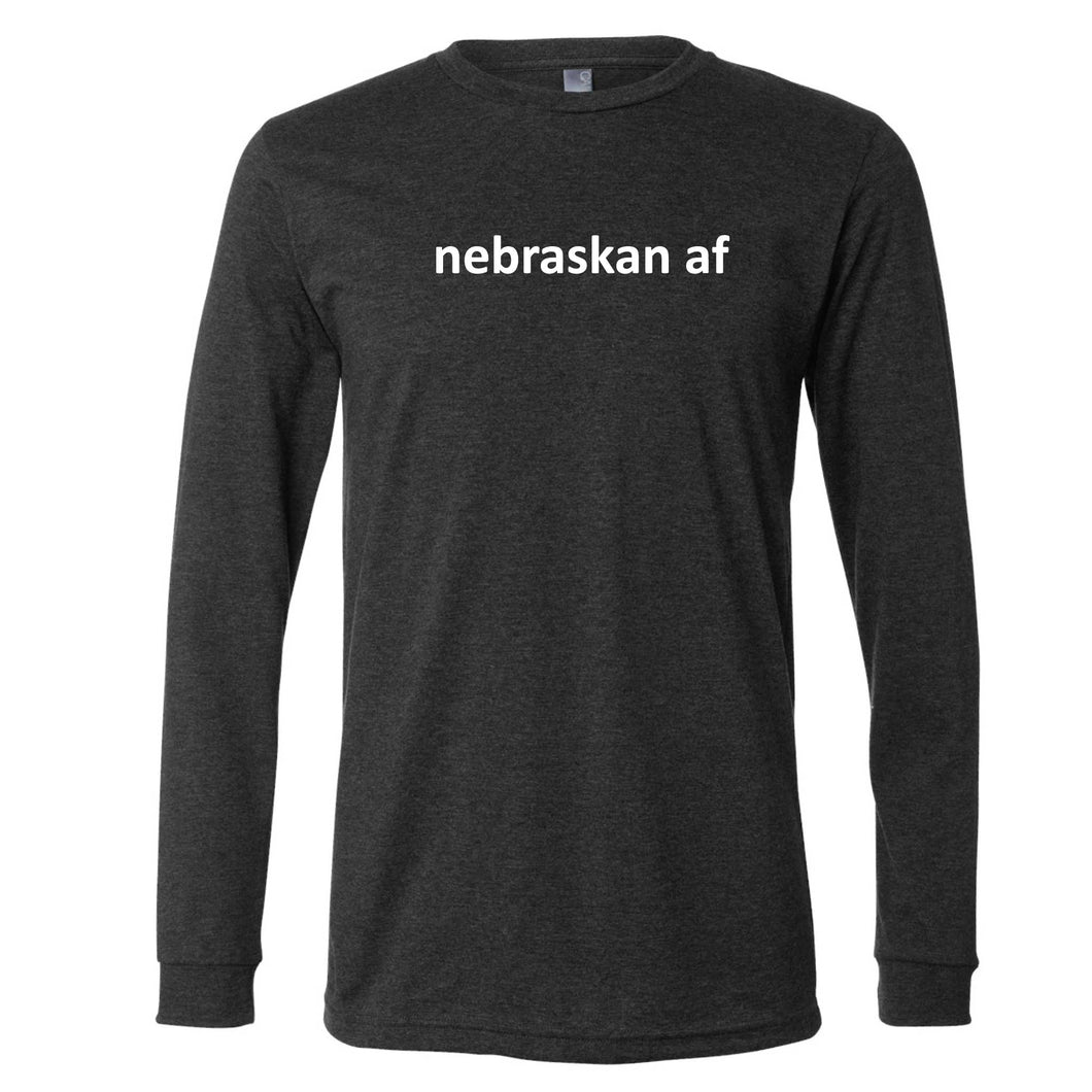 Nebraskan AF Long Sleeve T-Shirt