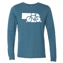 Load image into Gallery viewer, Bike Nebraska Long Sleeve T-Shirt
