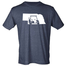 Load image into Gallery viewer, Golf Cart Nebraska T-Shirt
