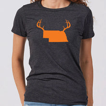 Load image into Gallery viewer, Antlers Nebraska Women&#39;s T-Shirt
