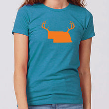 Load image into Gallery viewer, Antlers Nebraska Women&#39;s T-Shirt
