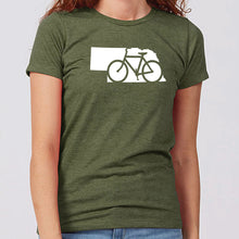 Load image into Gallery viewer, Bike Nebraska Women&#39;s T-Shirt
