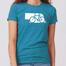 Load image into Gallery viewer, Bike Nebraska Women&#39;s T-Shirt
