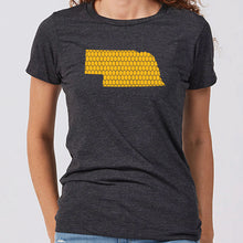 Load image into Gallery viewer, Nebraska Corn on the Cob Women&#39;s T-Shirt
