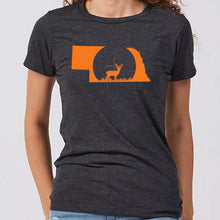 Load image into Gallery viewer, Crosshairs Nebraska Women&#39;s T-Shirt
