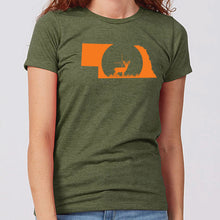 Load image into Gallery viewer, Crosshairs Nebraska Women&#39;s T-Shirt
