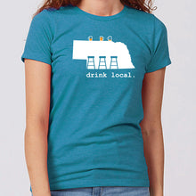 Load image into Gallery viewer, Drink Local Nebraska Women&#39;s T-Shirt
