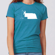 Load image into Gallery viewer, Fishing Nebraska Women&#39;s T-Shirt
