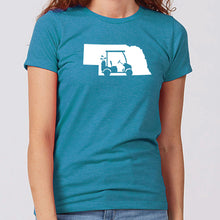 Load image into Gallery viewer, Golf Cart Nebraska Women&#39;s T-Shirt
