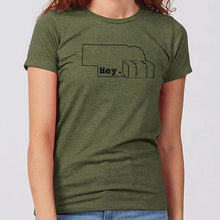 Load image into Gallery viewer, Hey. Nebraska Women&#39;s T-Shirt
